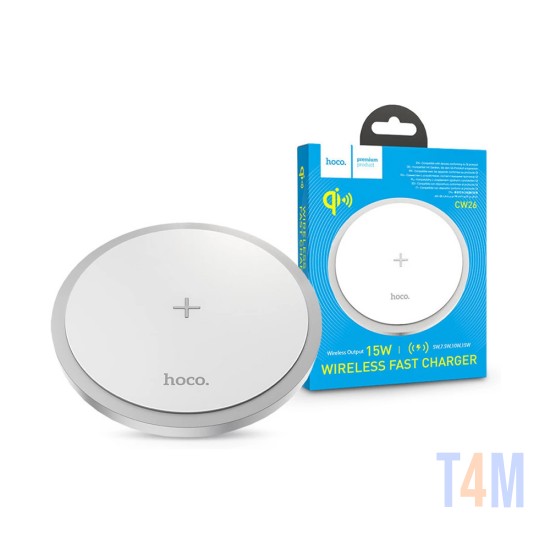 Hoco Wireless Charger CW26 15W White